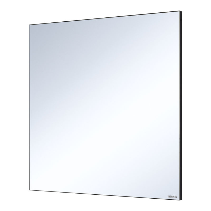 Зеркало Brevita Mars 80 в черном матовом профиле / MARS-02080-ЧмП