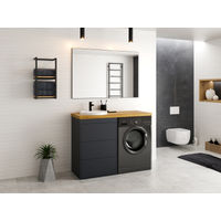 Зеркало Brevita Mars 80 в черном матовом профиле / MARS-02080-ЧмП — 6