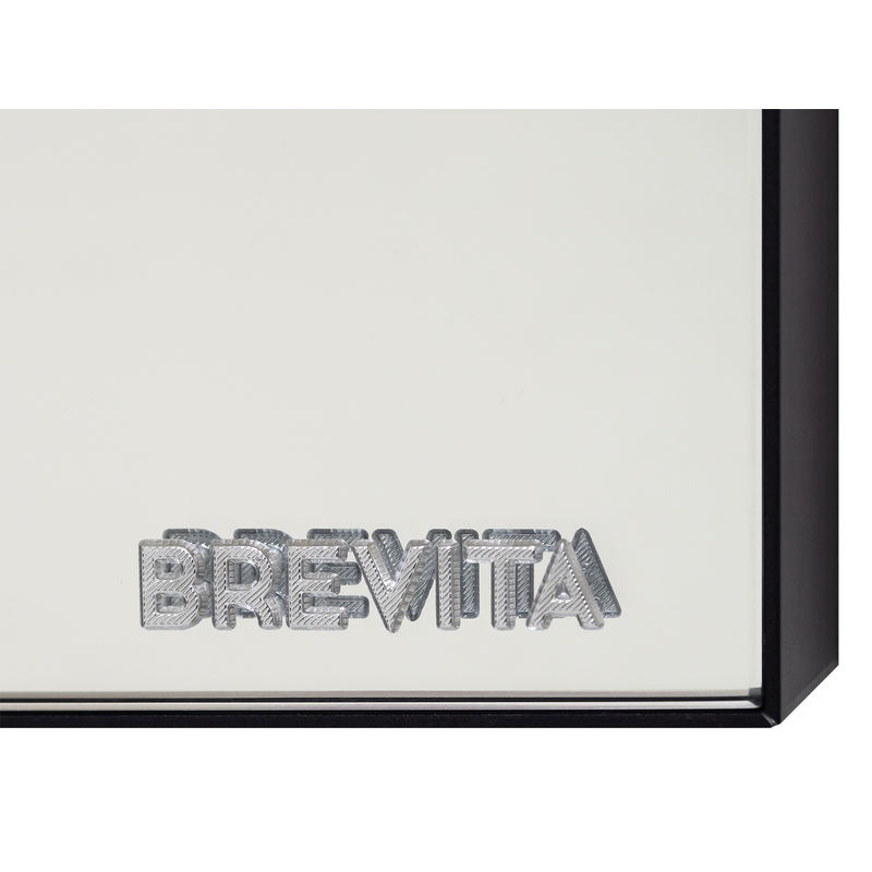 Зеркало Brevita Mars 90 в черном матовом профиле / MARS-02090-ЧмП