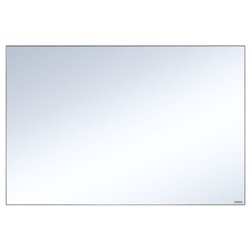 Зеркало Brevita Mars 120 в черном матовом профиле / MARS-02120-ЧмП