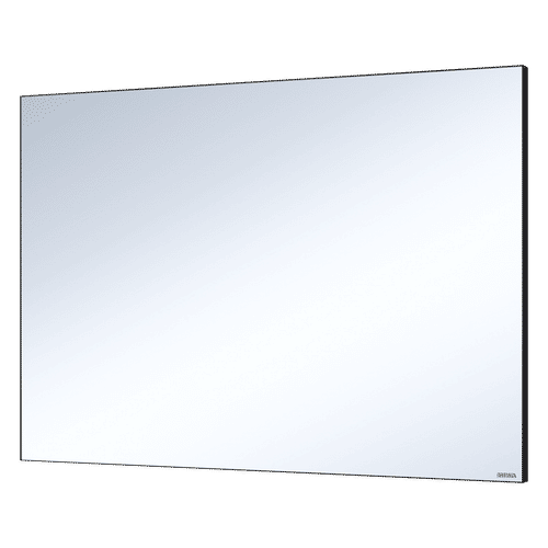 Зеркало Brevita Mars 120 в черном матовом профиле / MARS-02120-ЧмП