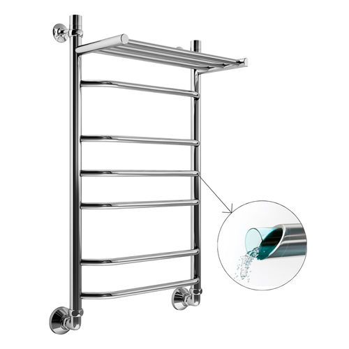 Полотенцесушитель водяной Маргроид Вид 7 с полкой 80/50