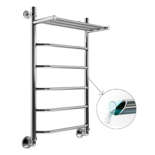 Полотенцесушитель водяной Маргроид Вид 6 с полкой 80/50