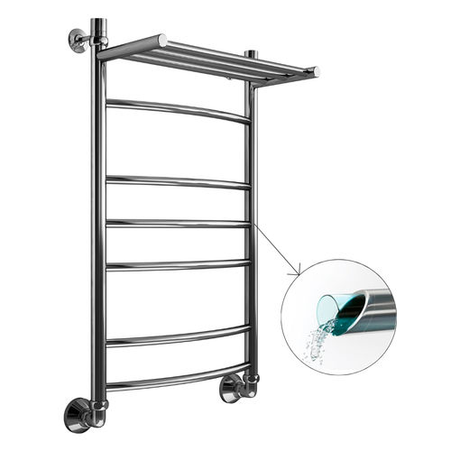 Полотенцесушитель водяной Маргроид Вид 5 с полкой 80/50