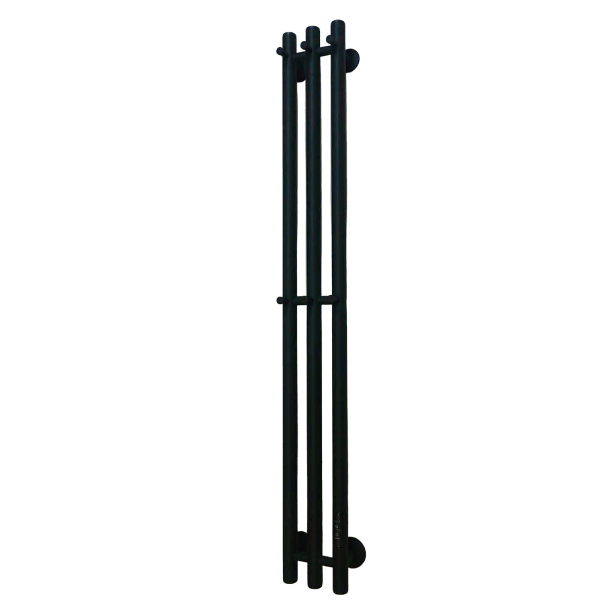 Маргроид Ferrum Inaro СНШ 100*6*12 Черный матовый, скрытого монтажа, таймер справа (6 крючков)