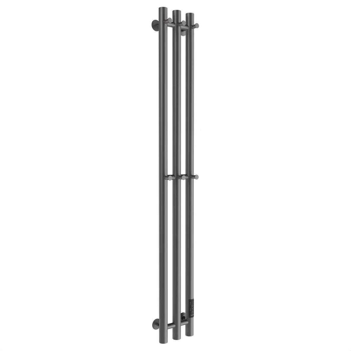 Маргроид Ferrum Inaro СНШ 120*6*12 Графит, скрытого монтажа, таймер справа (6 крючков)