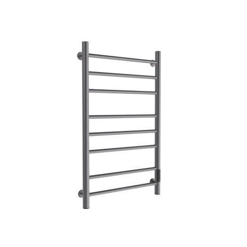 Полотенцесушитель электрический Маргроид Ferrum Вид 10 СНШ 80/50 Графит, скрытого монтажа, таймер справа