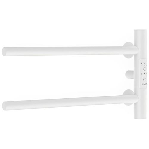 Полотенцесушитель электрический Маргроид Ferrum Cook СНШ 18×40 Белый матовый, скрытого монтажа, таймер справа