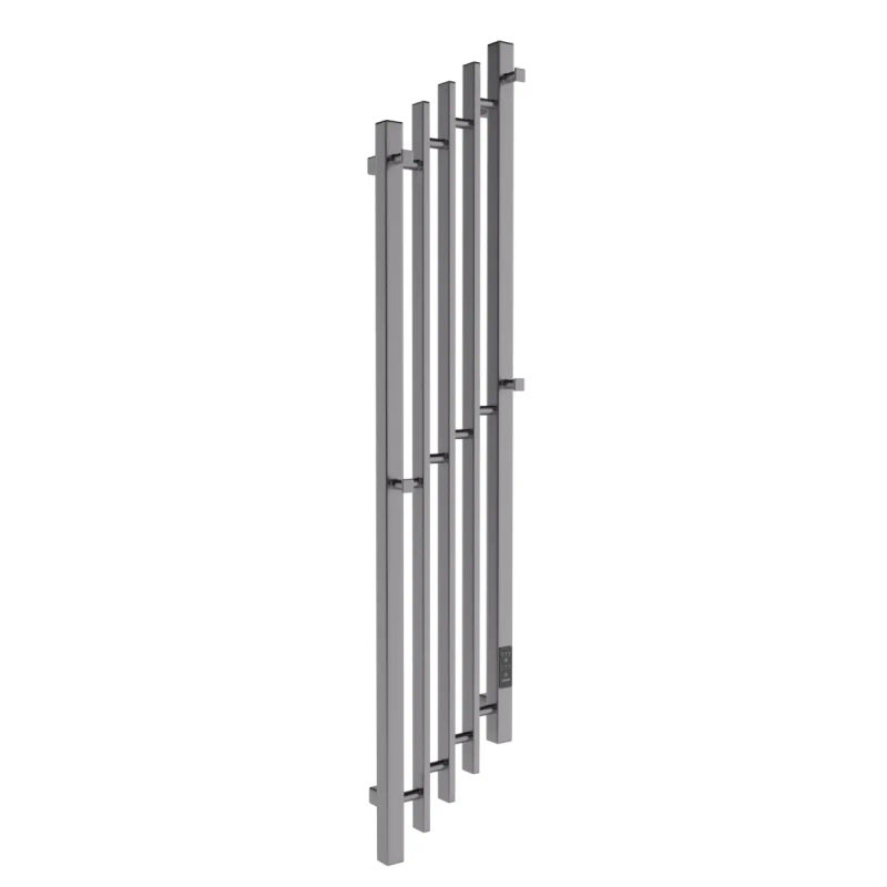Маргроид Ferrum Inaro Cascade 30*10 СНШ профильный 120*5*20 Графит, скрытого монтажа, таймер справа