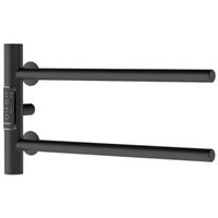 Полотенцесушитель электрический Маргроид Ferrum Cook СНШ 18×40 Черный матовый, скрытого монтажа, таймер слева — 1