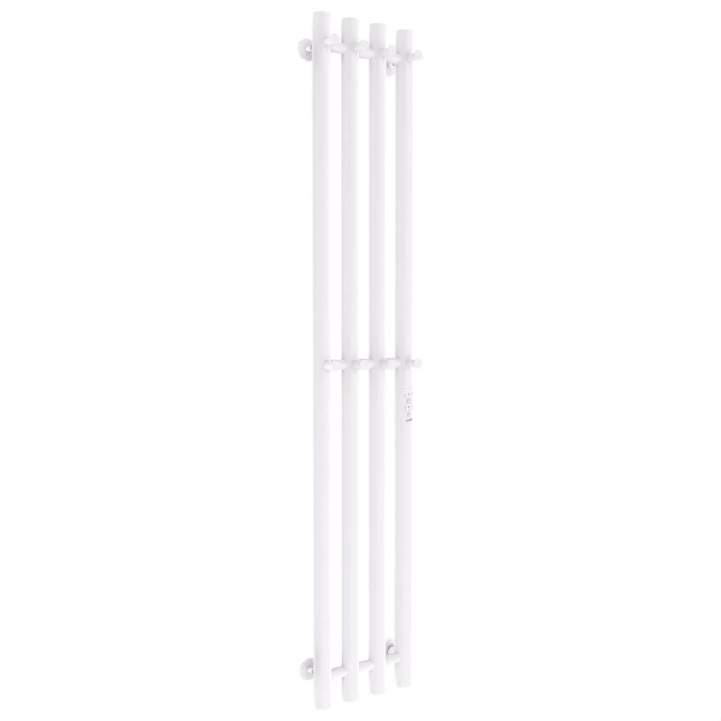 Маргроид Ferrum Inaro 4 СНШ 150*6*18 Белый матовый, скрытого монтажа, таймер справа (8 крючков)