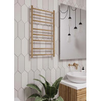 Полотенцесушитель электрический Маргроид Вид 10 СНШ 80/50 Золото, скрытого монтажа, таймер справа — 5