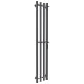Маргроид Ferrum Inaro 4 СНШ 150*6*18 Графит, скрытого монтажа, таймер справа (8 крючков)