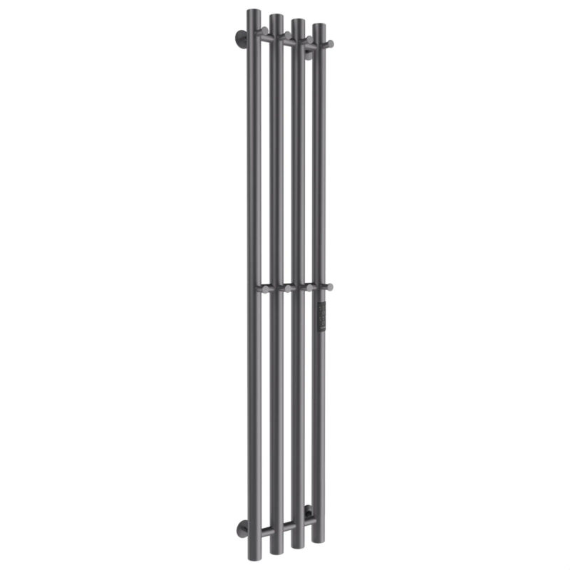 Маргроид Ferrum Inaro 4 СНШ 150*6*18 Графит, скрытого монтажа, таймер справа (8 крючков)