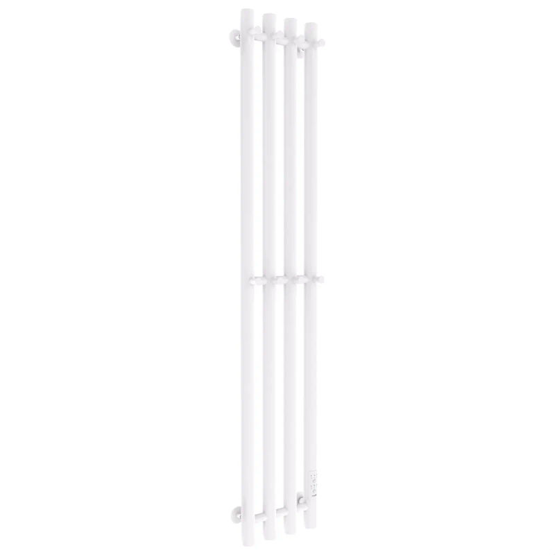 Маргроид Ferrum Inaro 4 СНШ 100*6*18 Белый матовый, скрытого монтажа, таймер справа (8 крючков)