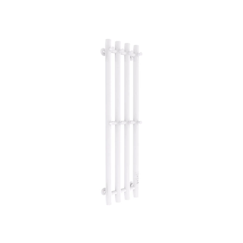 Маргроид Ferrum Inaro 4 СНШ 80*6*18 Белый матовый, скрытого монтажа, таймер справа (8 крючков)