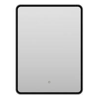 Зеркало Brevita Mercury 600х800 сенсор на зеркале / MER-Rett6-060/80-black (черный) — 4