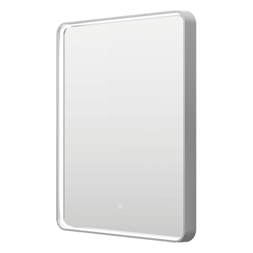 Зеркало Brevita Mercury 600х800 сенсор на зеркале / MER-Rett6-060/80-platinum (платина)