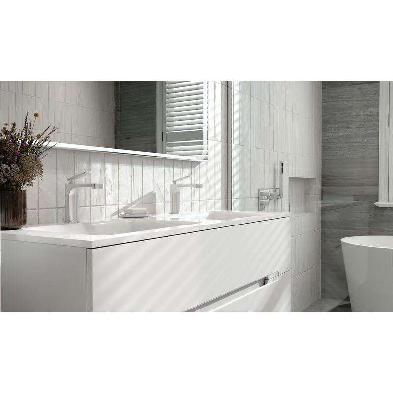 Тумба под раковину Jorno Modul 120 подвесная / Mоl.01.122/P/W белая