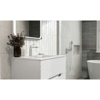 Тумба под раковину Jorno Modul 65 подвесная / Mоl.01.62/P/W белая — 5