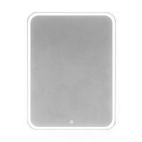 Шкаф с зеркалом для ванной Jorno Modul 60 Mol.03.60/P/W/JR — 1