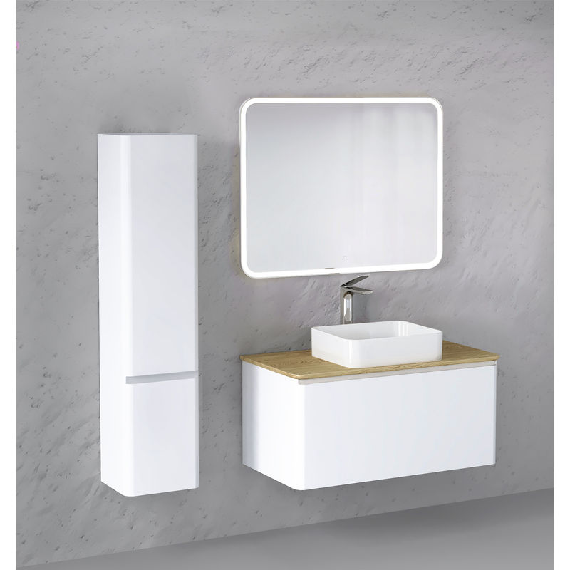 Зеркало Raval Morelle 100 с подсветкой / Mrl.02.100/W/RL