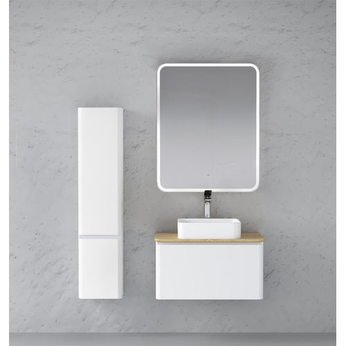 Зеркало Raval Morelle 80x100 с подсветкой / Mrl.02.80/W/RL