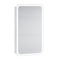 Шкаф с зеркалом для ванной Raval Morelle 60 Mrl.03.60/W/RL с подсветкой — 1