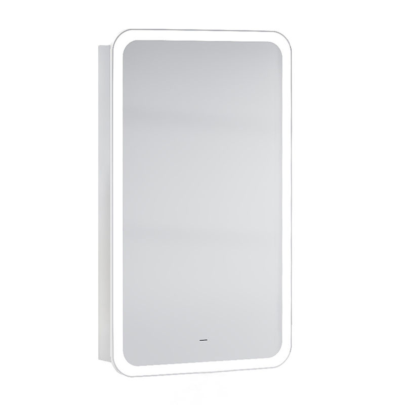 Шкаф с зеркалом для ванной Raval Morelle 60 Mrl.03.60/W/RL с подсветкой