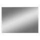 НЕМБУС - 1000х700 Зеркало Led, ореол с бесконт.сенс., холод.подсветка с подогревом