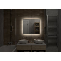 Зеркало Misty Нембус 800х700 Led холодная подсветка с подогревом / НЕМ-02-80/70-14 — 3