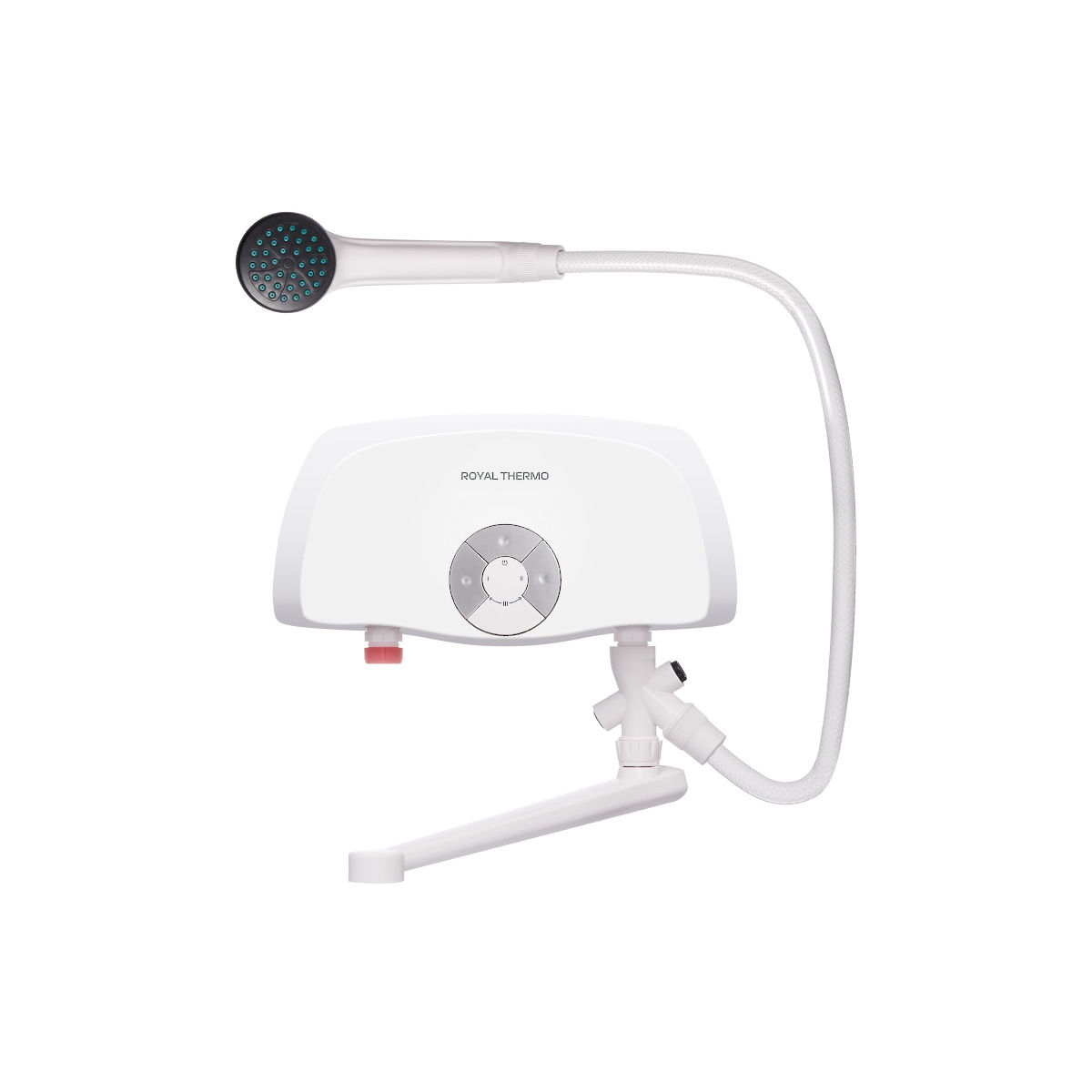 Водонагреватель проточный Royal Thermo Smartfix TS (5,5 kW) - кран+душ