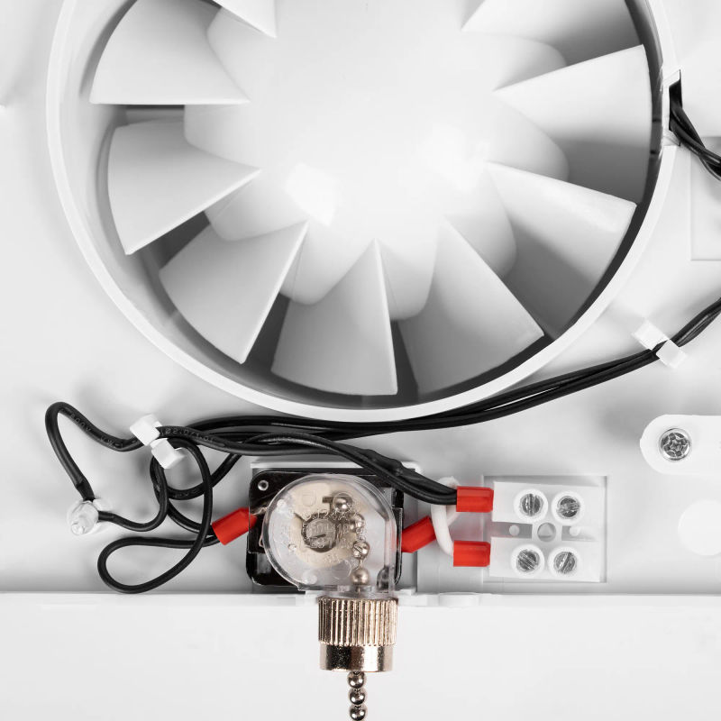 Вентилятор вытяжной Royal Thermo Sunrise RAFR 100 P с цепочкой вкл/выкл