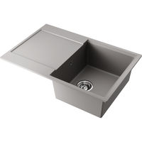Кухонная мойка из искусственного камня Omoikiri Daisen 78-GR 4993325 (artgranit/leningrad grey) — 1