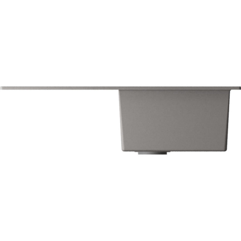 Кухонная мойка из искусственного камня Omoikiri Daisen 78-GR 4993325 (artgranit/leningrad grey)