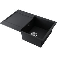 Кухонная мойка из искусственного камня Omoikiri Daisen 78-BL 4993327 (artgranit/черный) — 1