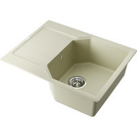 Кухонная мойка из искусственного камня Omoikiri Yonaka 65-BE 4993342 (artgranit/ваниль) — 1