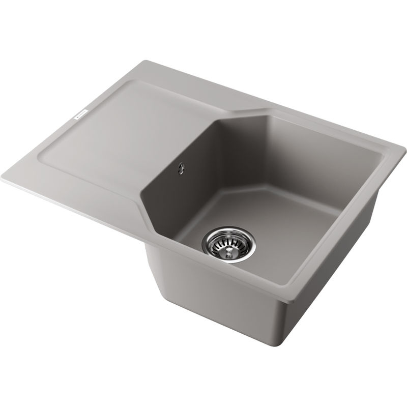 Кухонная мойка из искусственного камня Omoikiri Yonaka 65-GR 4993346 (artgranit/leningrad grey)