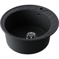Кухонная мойка из искусственного камня Omoikiri Tovada 51-BL 4993369 (artgranit/черный) — 1