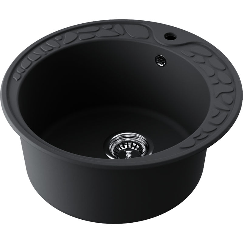 Кухонная мойка из искусственного камня Omoikiri Tovada 51-BL 4993369 (artgranit/черный)