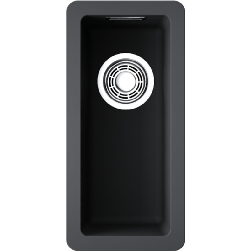 Кухонная мойка из искусственного камня Omoikiri Kata 20-U-BL 4993375 (artgranit/черный)