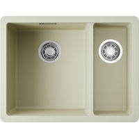 Кухонная мойка из искусственного камня Omoikiri Kata 55-2-U-BE 4993387 (artgranit/ваниль) — 2