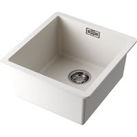 Кухонная мойка из искусственного камня Omoikiri Kata 40-U-PA 4993393 (artgranit/пастила) — 1