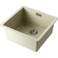 Кухонная мойка из искусственного камня Omoikiri Kata 44-U-BE 4993401 (artgranit/ваниль) — 1