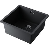 Кухонная мойка из искусственного камня Omoikiri Kata 44-U-BL 4993403 (artgranit/черный) — 1