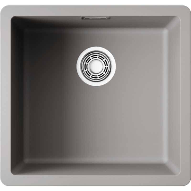 Кухонная мойка из искусственного камня Omoikiri Kata 44-U-GR 4993404 (artgranit/leningrad grey)