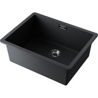 Кухонная мойка из искусственного камня Omoikiri Kata 54-U-BL 4993410 (artgranit/черный) — 1
