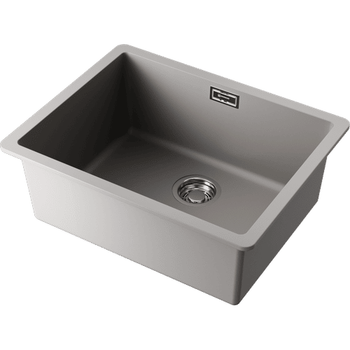 Кухонная мойка из искусственного камня Omoikiri Kata 54-U-GR 4993411 (artgranit/leningrad grey)