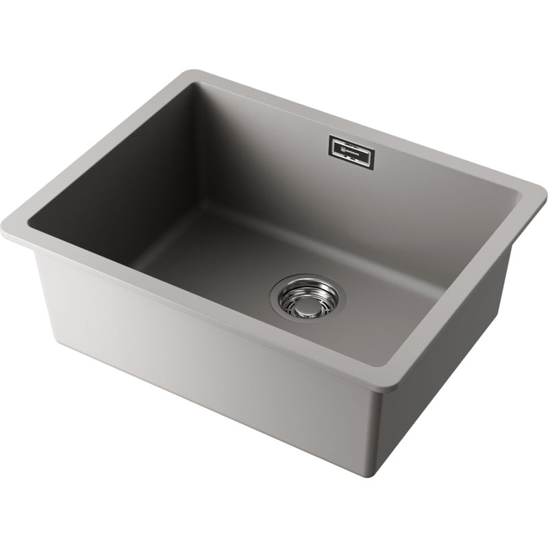 Кухонная мойка из искусственного камня Omoikiri Kata 54-U-GR 4993411 (artgranit/leningrad grey)