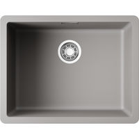 Кухонная мойка из искусственного камня Omoikiri Kata 54-U-GR 4993411 (artgranit/leningrad grey) — 2